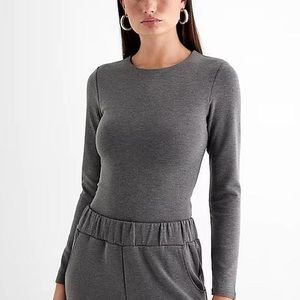 Body Contour Luxe Lounge Crew Neck Long Sleeve Bodysuit